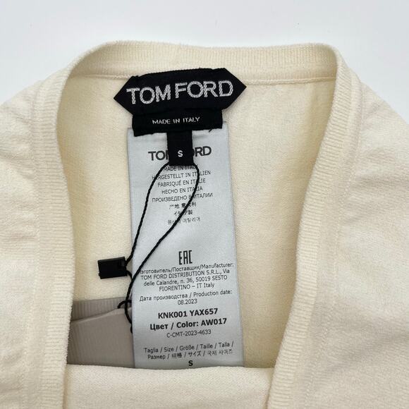 TOM FORD | NWT Jersey Knicker in Off White Boy Short S - Picture 5 of 8
